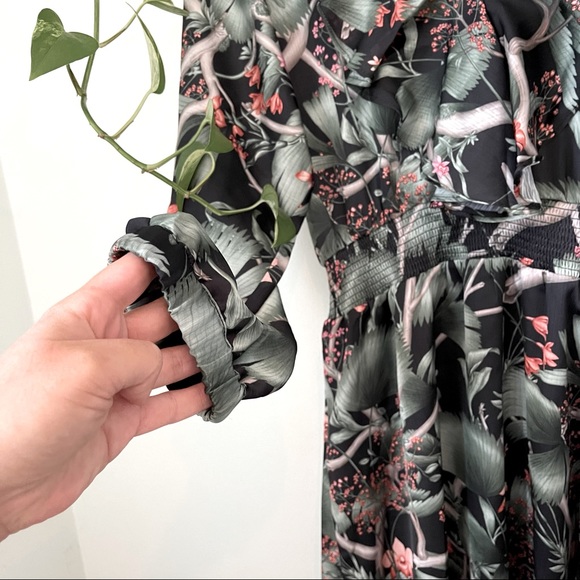 Johanna Ortiz x H&M Flouncy Dress BNWT - Picture 7 of 12